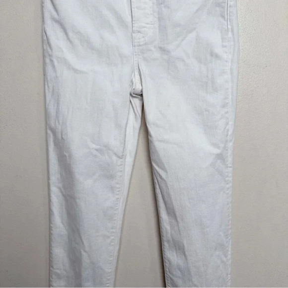 Madewell Womens 25 The Perfect Vintage Jean in Tile White Raw-Hem Edition - Picture 6 of 15